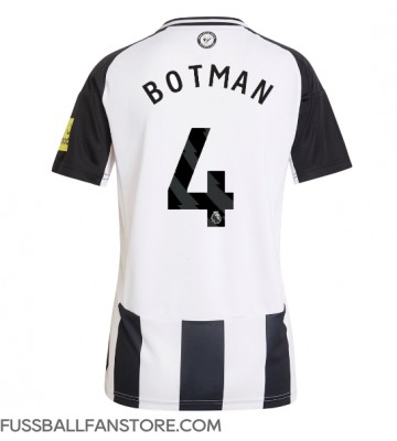 Newcastle United Sven Botman #4 Replik Heimtrikot Damen 2024-25 Kurzarm